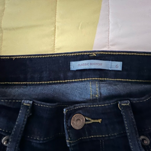 Levi's Women's Classic Bootcut Jeans Size 6 Cobalt - Picture 4 of 8